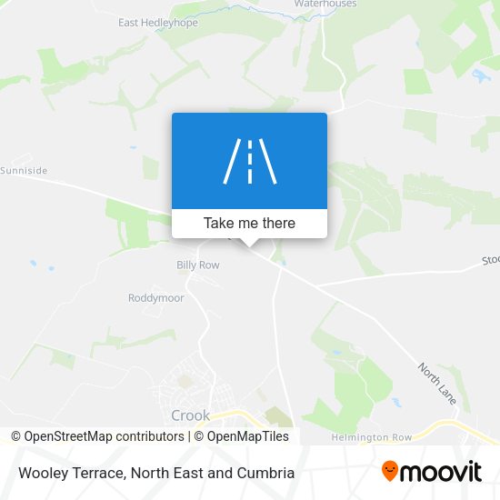 Wooley Terrace map