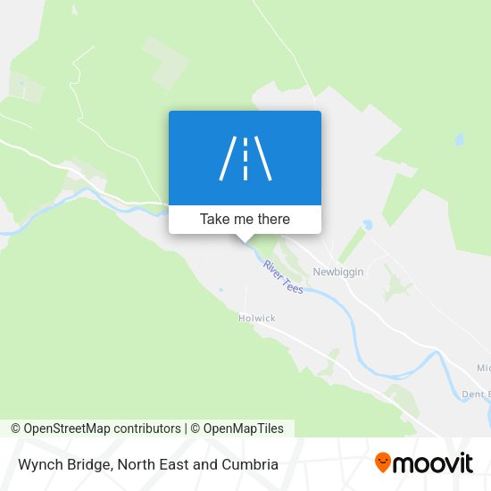 Wynch Bridge map
