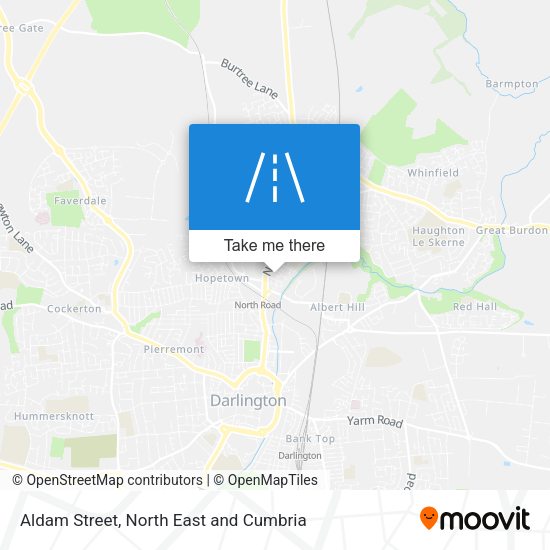 Aldam Street map