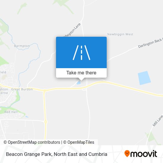 Beacon Grange Park map