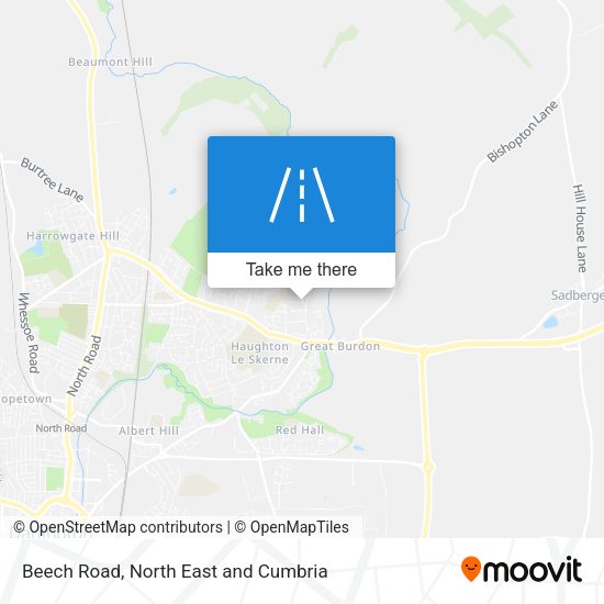 Beech Road map
