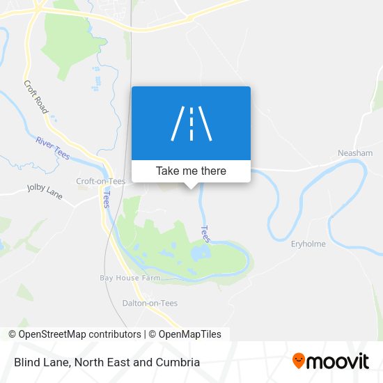 Blind Lane map