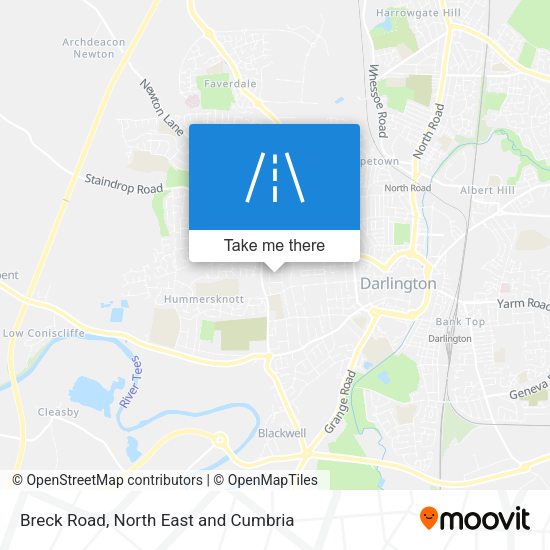 Breck Road map