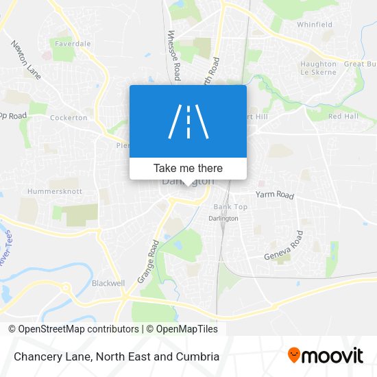 Chancery Lane map