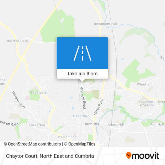 Chaytor Court map