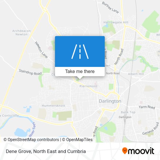 Dene Grove map