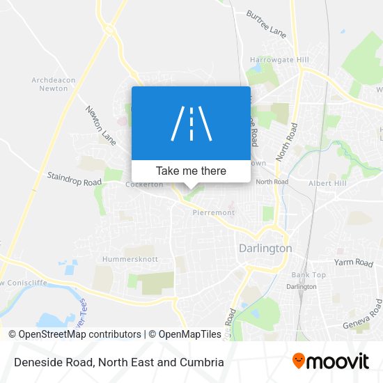 Deneside Road map