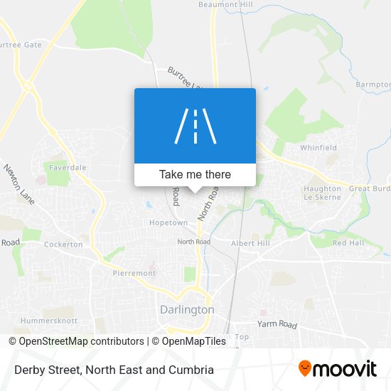 Derby Street map