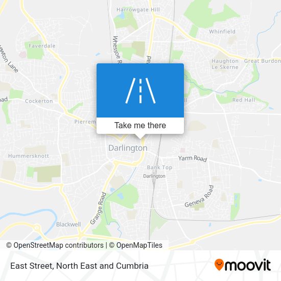 East Street map