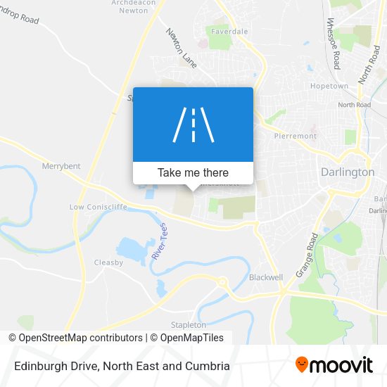 Edinburgh Drive map