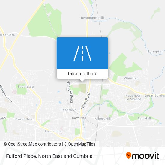Fulford Place map