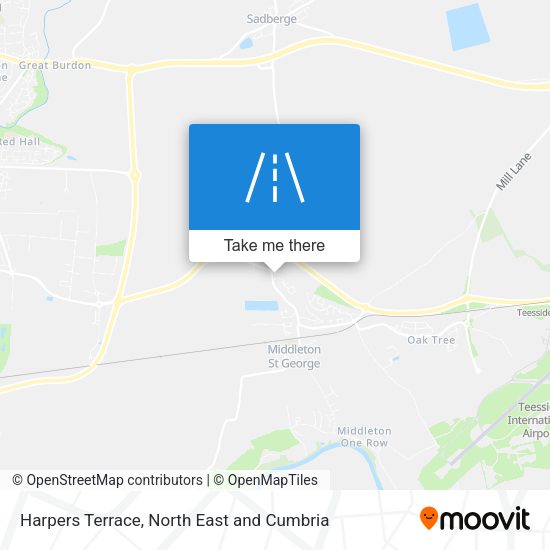 Harpers Terrace map