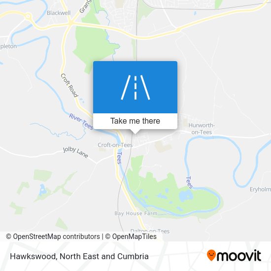 Hawkswood map