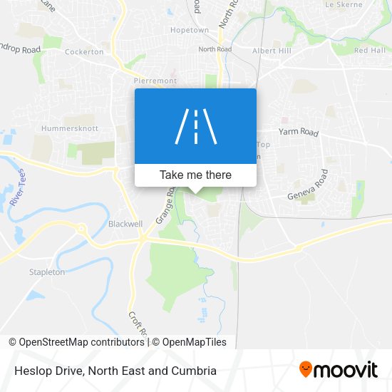 Heslop Drive map