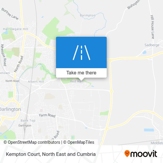 Kempton Court map
