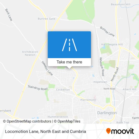 Locomotion Lane map