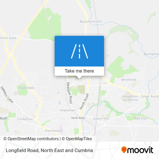 Longfield Road map