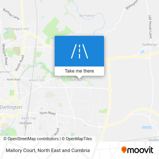 Mallory Court map