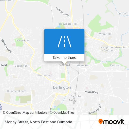 Mcnay Street map