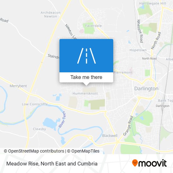 Meadow Rise map