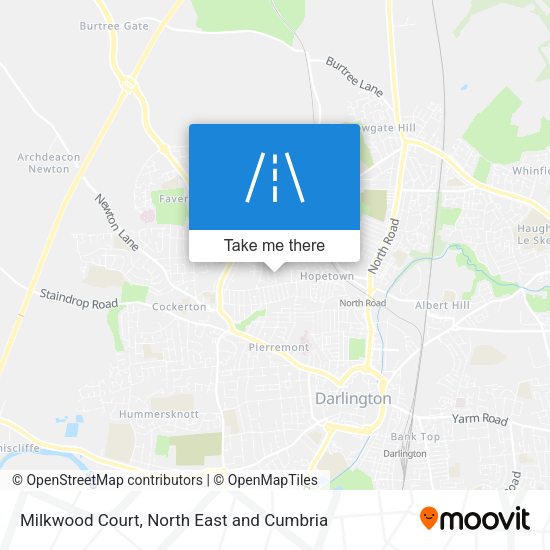 Milkwood Court map