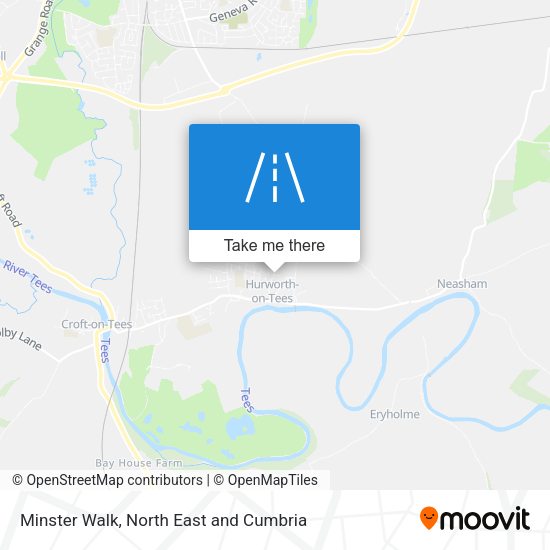 Minster Walk map