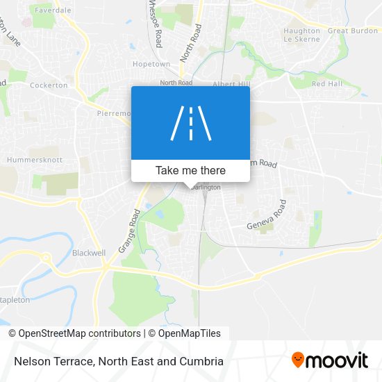Nelson Terrace map