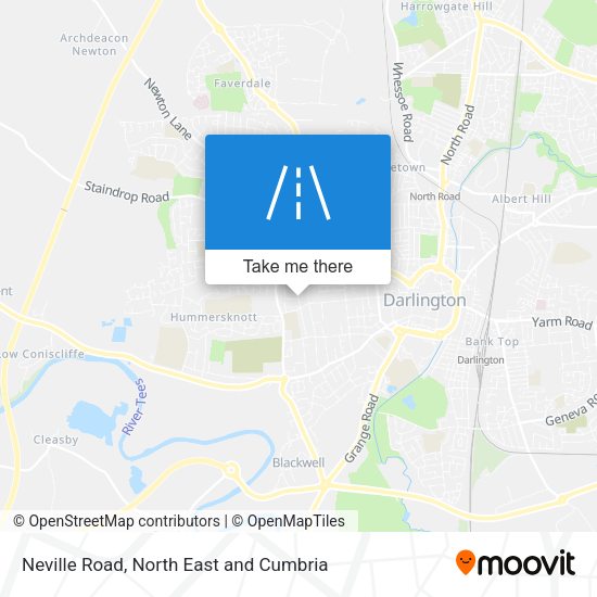Neville Road map