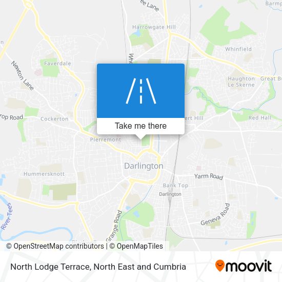 North Lodge Terrace map