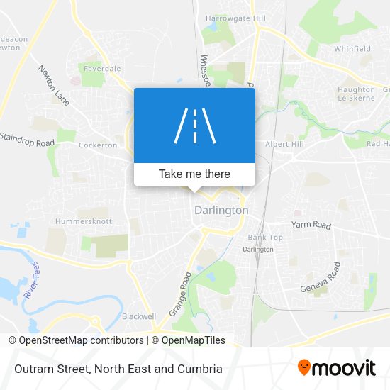 Outram Street map