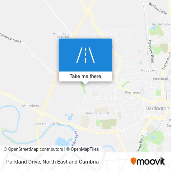 Parkland Drive map