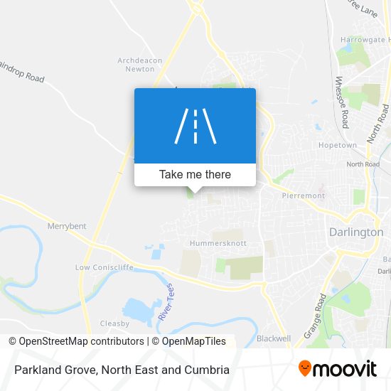 Parkland Grove map