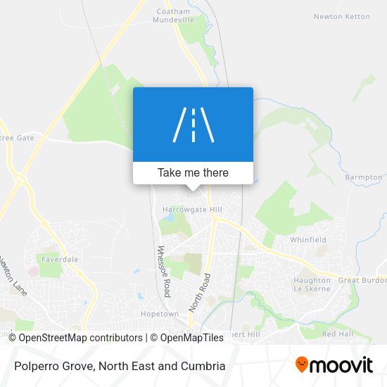 Polperro Grove map