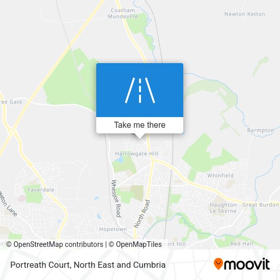 Portreath Court map