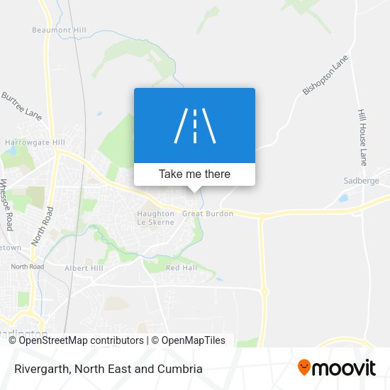 Rivergarth map