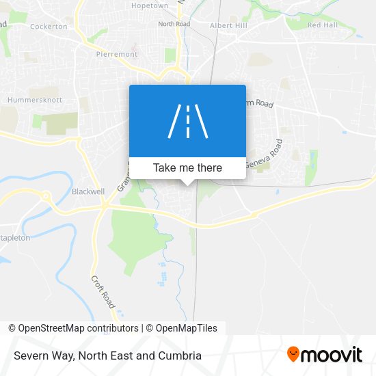 Severn Way map