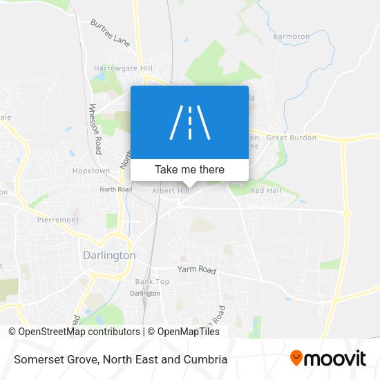 Somerset Grove map
