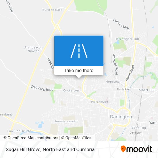 Sugar Hill Grove map