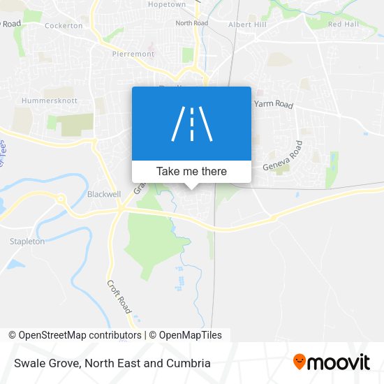 Swale Grove map