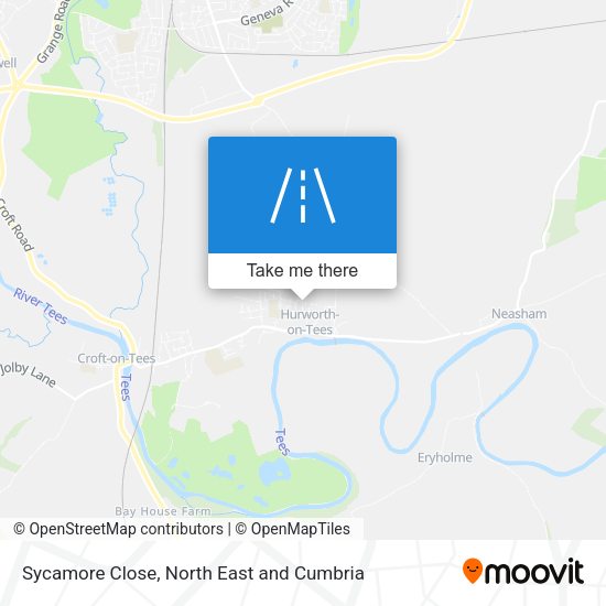 Sycamore Close map