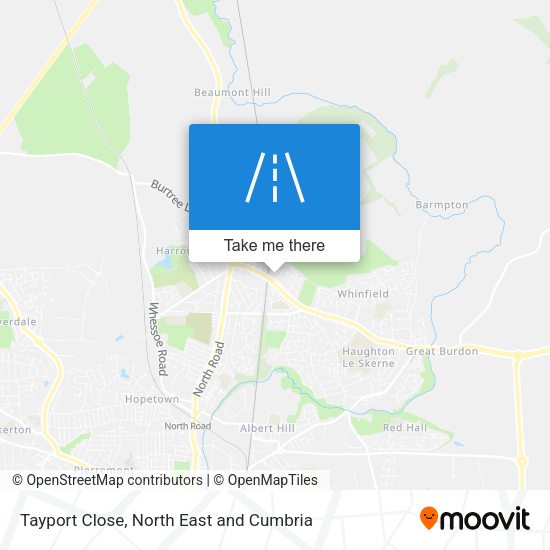 Tayport Close map