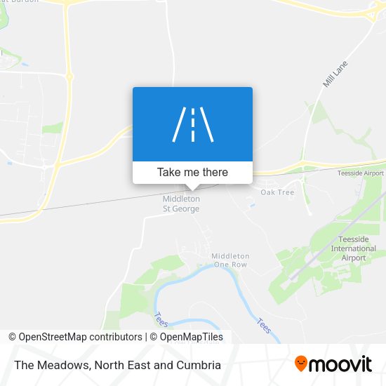 The Meadows map