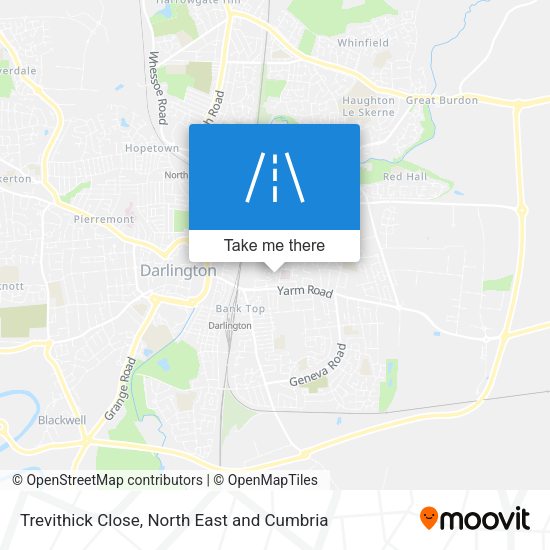 Trevithick Close map