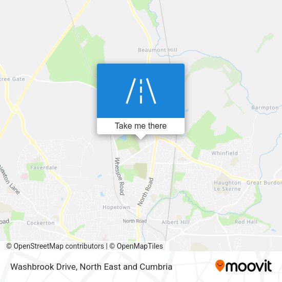 Washbrook Drive map