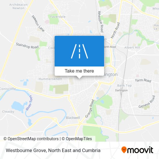 Westbourne Grove map
