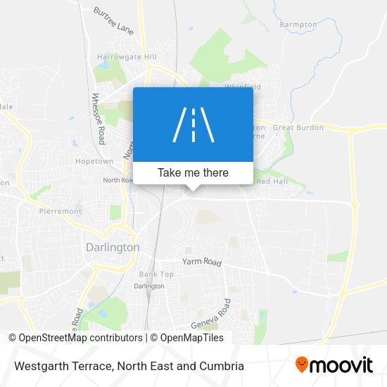 Westgarth Terrace map