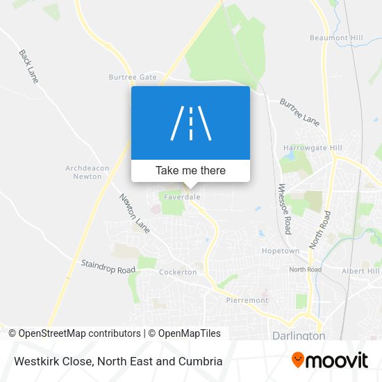 Westkirk Close map