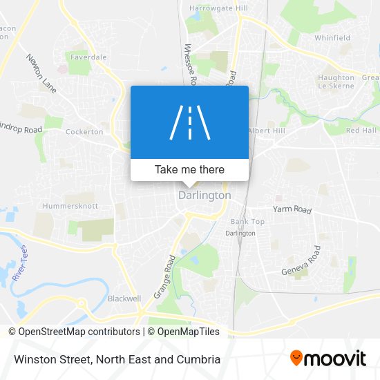 Winston Street map