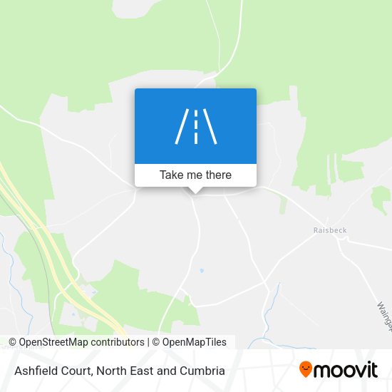 Ashfield Court map