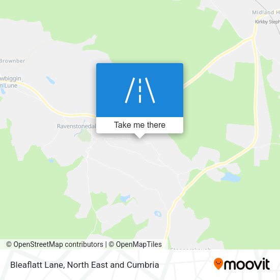 Bleaflatt Lane map